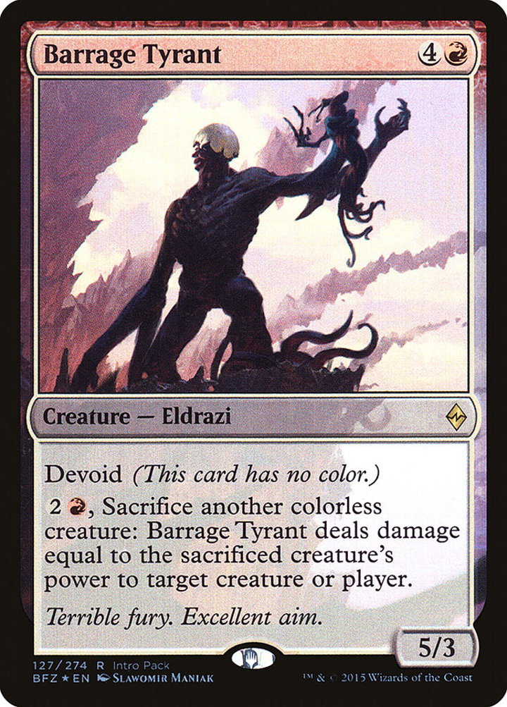 Barrage Tyrant (V.1)