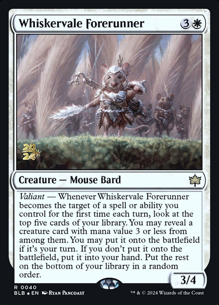 Whiskervale Forerunner (V.1)