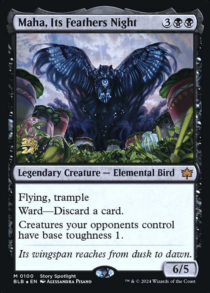 Maha, Its Feathers Night (V.1)
