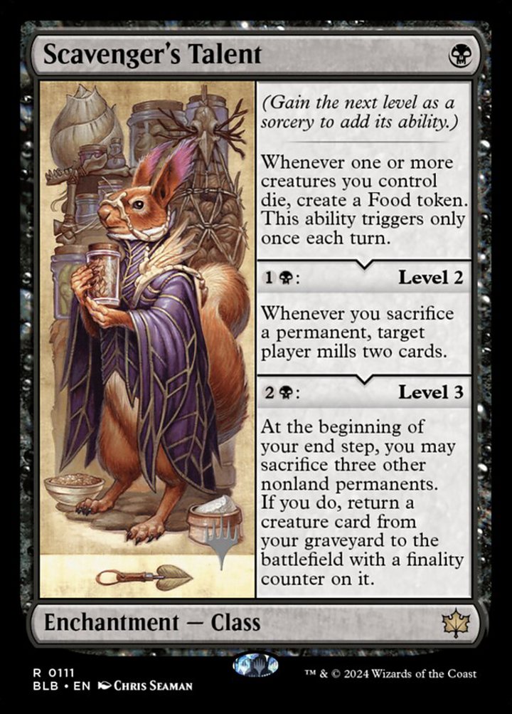 Scavenger's Talent (V.2)