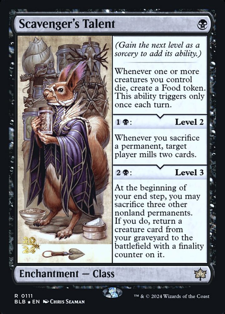 Scavenger's Talent (V.1)