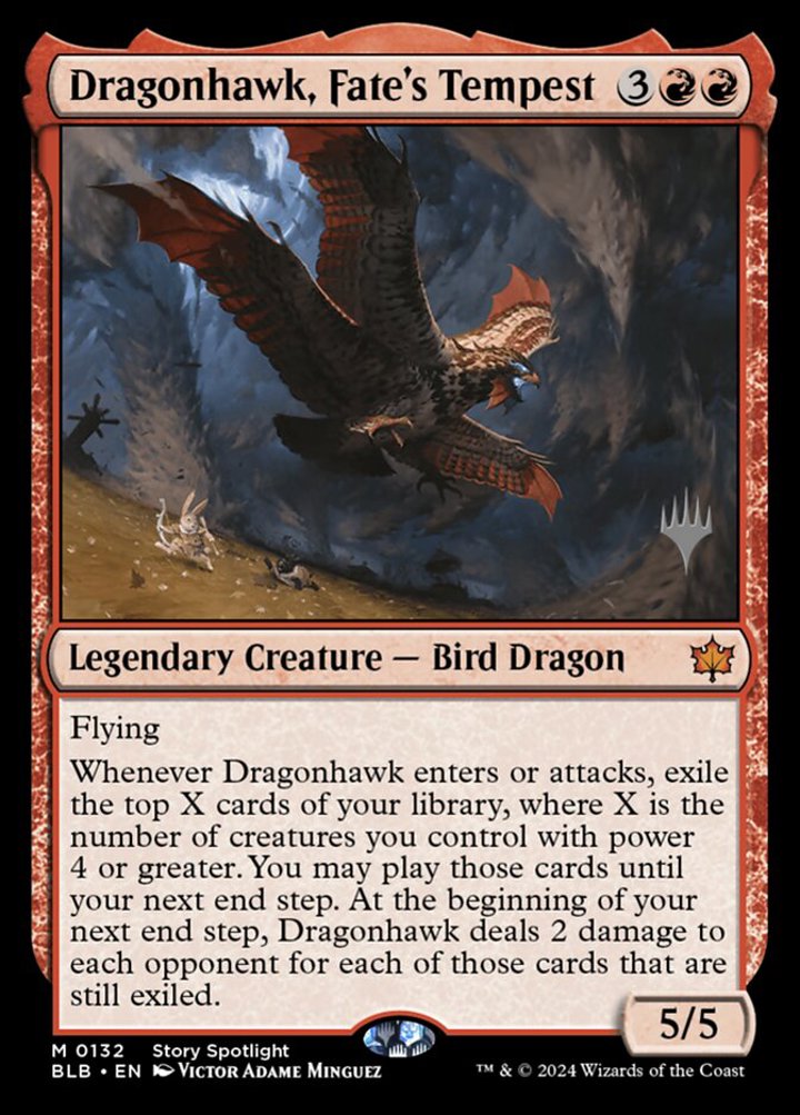 Dragonhawk, Fate's Tempest (V.2)
