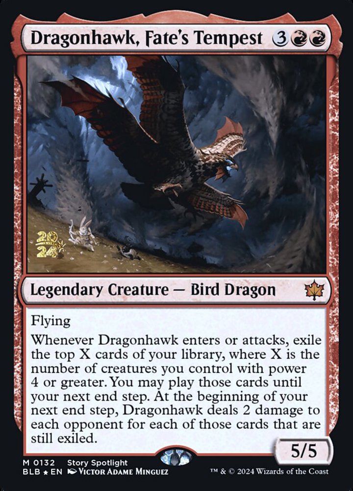 Dragonhawk, Fate's Tempest (V.1)