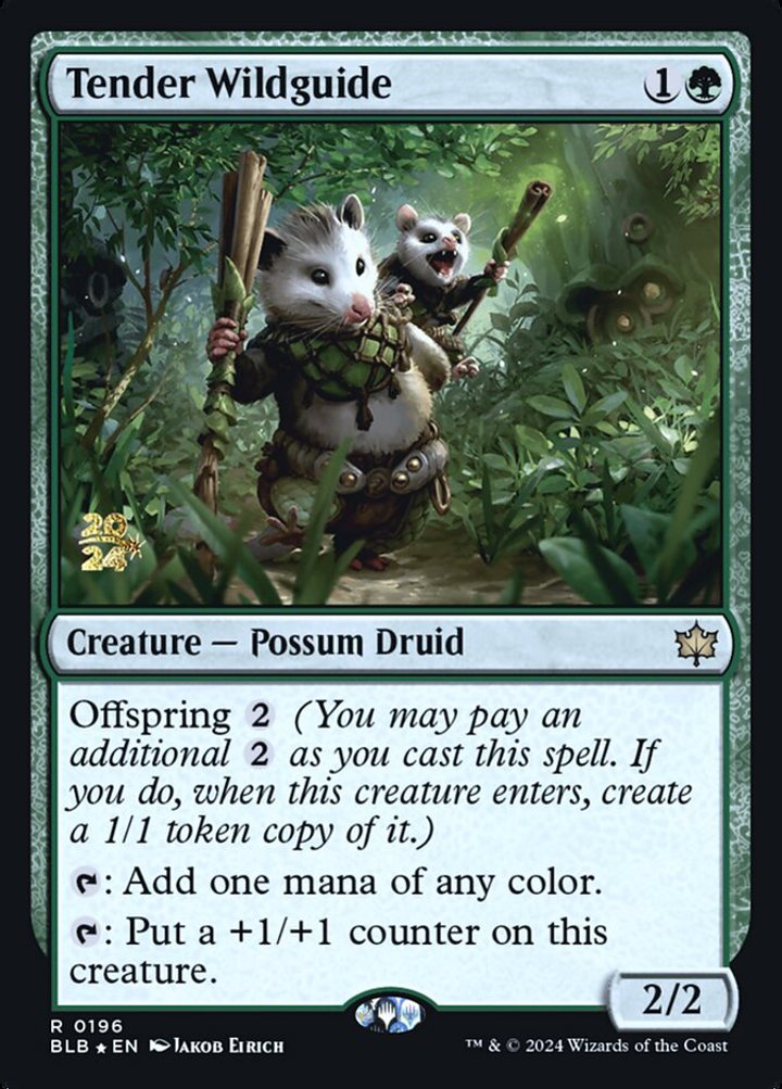 Tender Wildguide (V.1)