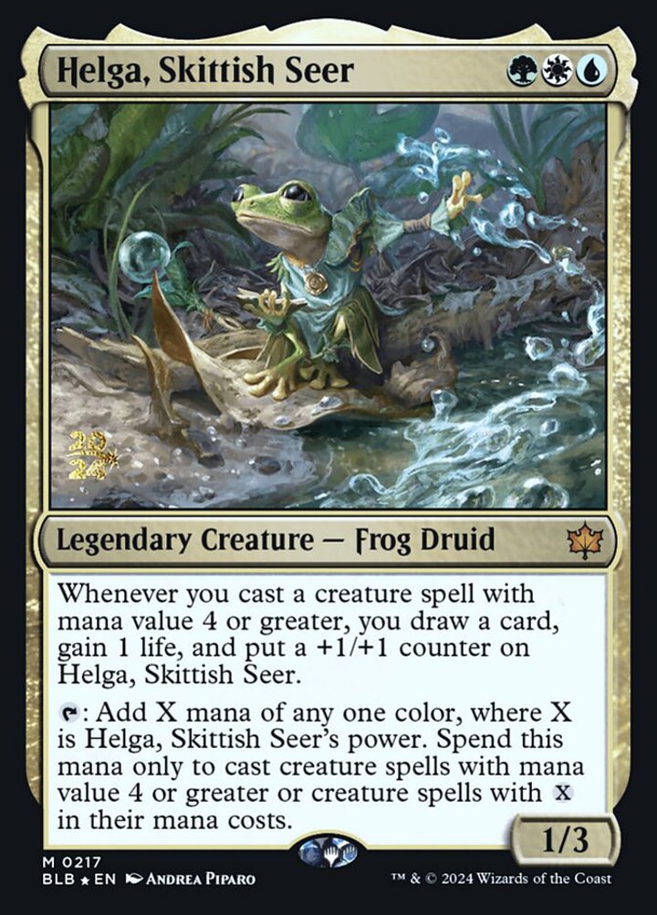 Helga, Skittish Seer (V.1)