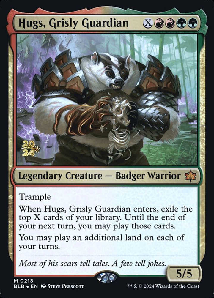 Hugs, Grisly Guardian (V.1)