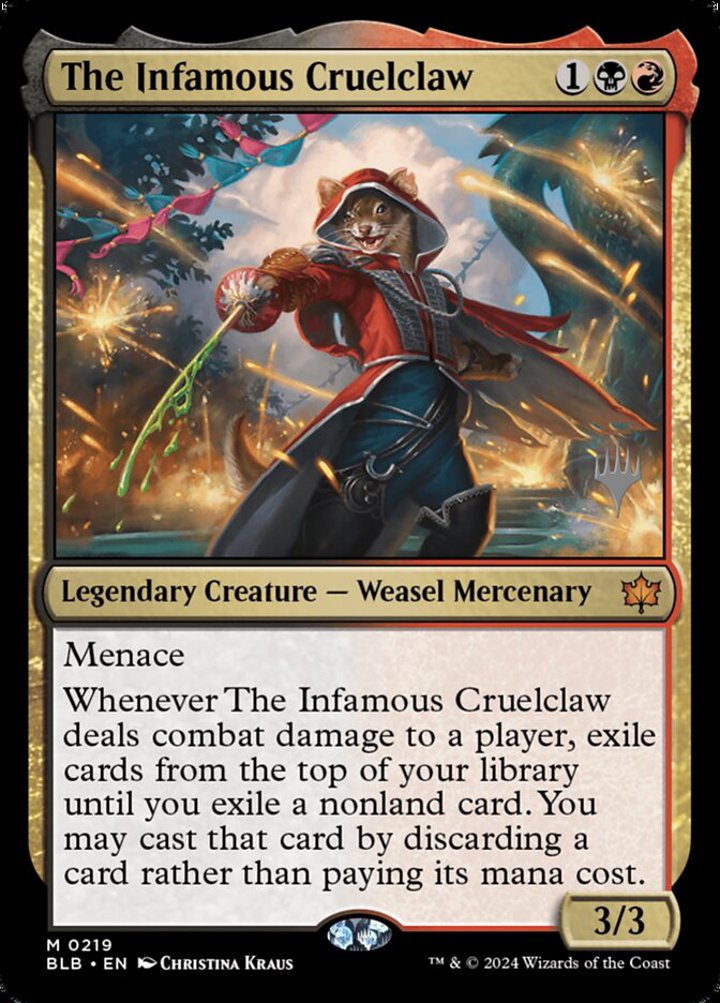 The Infamous Cruelclaw (V.2)