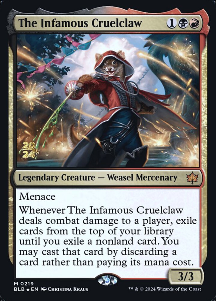 The Infamous Cruelclaw (V.1)