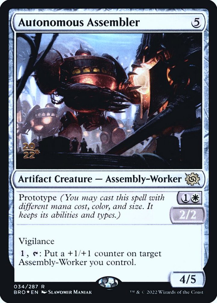 Autonomous Assembler (V.1)