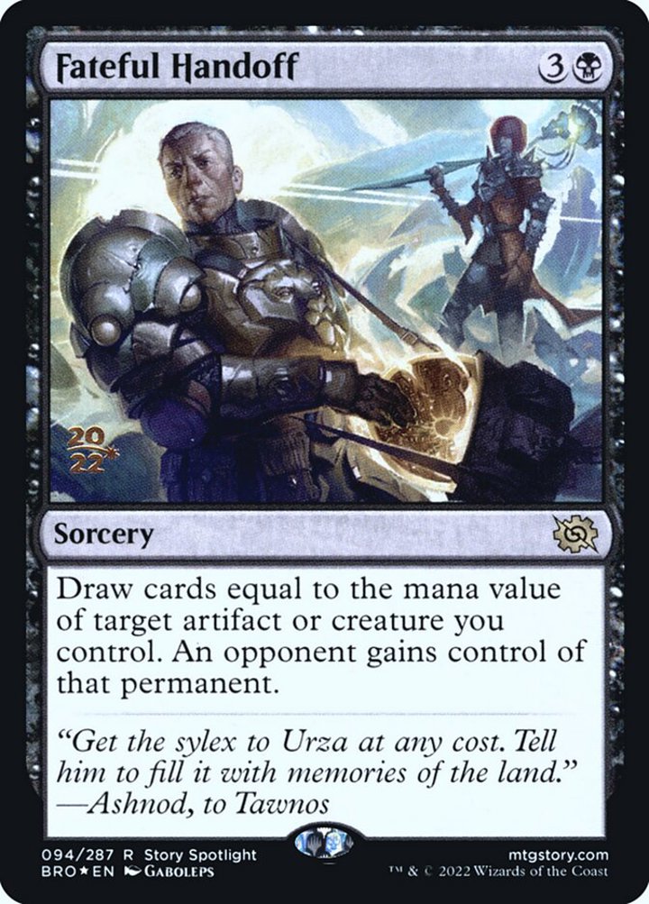 Fateful Handoff (V.1)