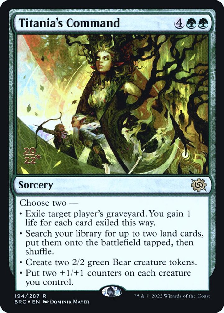 Titania's Command (V.1)