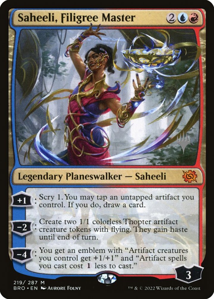 Saheeli, Filigree Master (V.2)