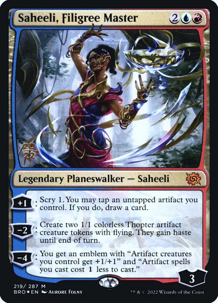 Saheeli, Filigree Master (V.1)
