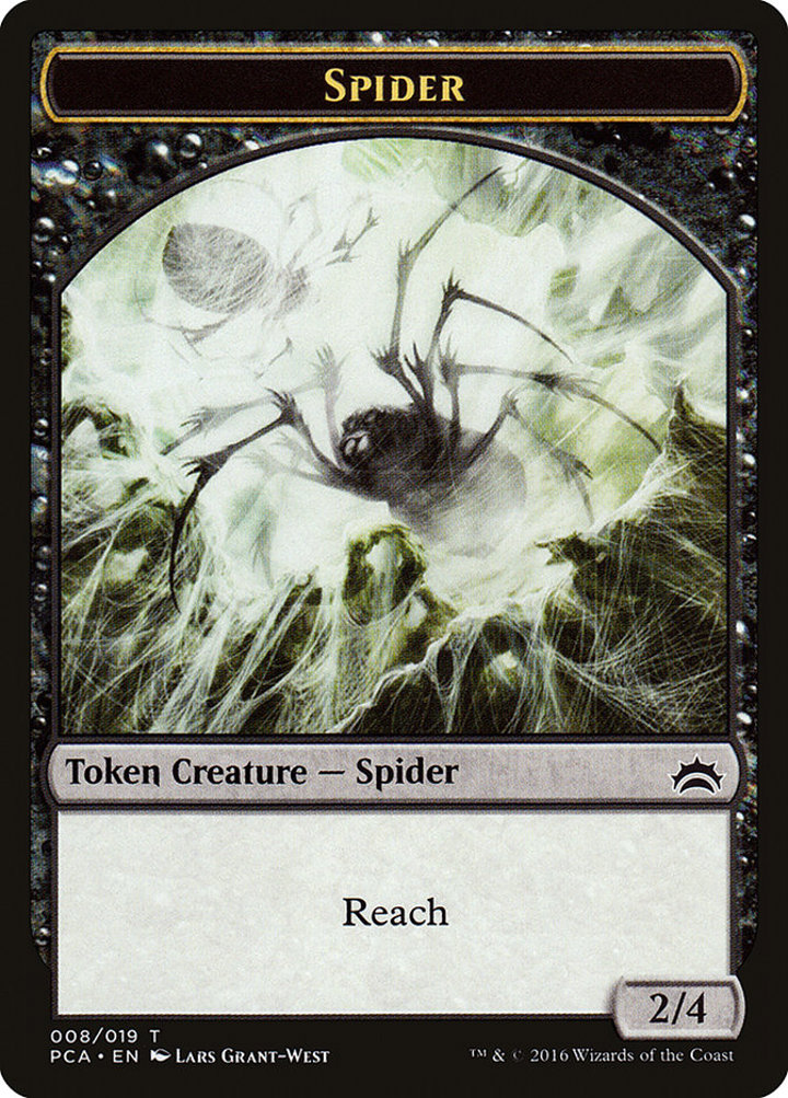 Spider Token (B 2/4) / Saproling Token (G 1/1)