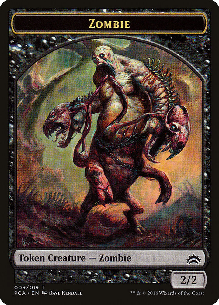 Hellion Token (R 4/4) / Zombie Token (B 2/2)