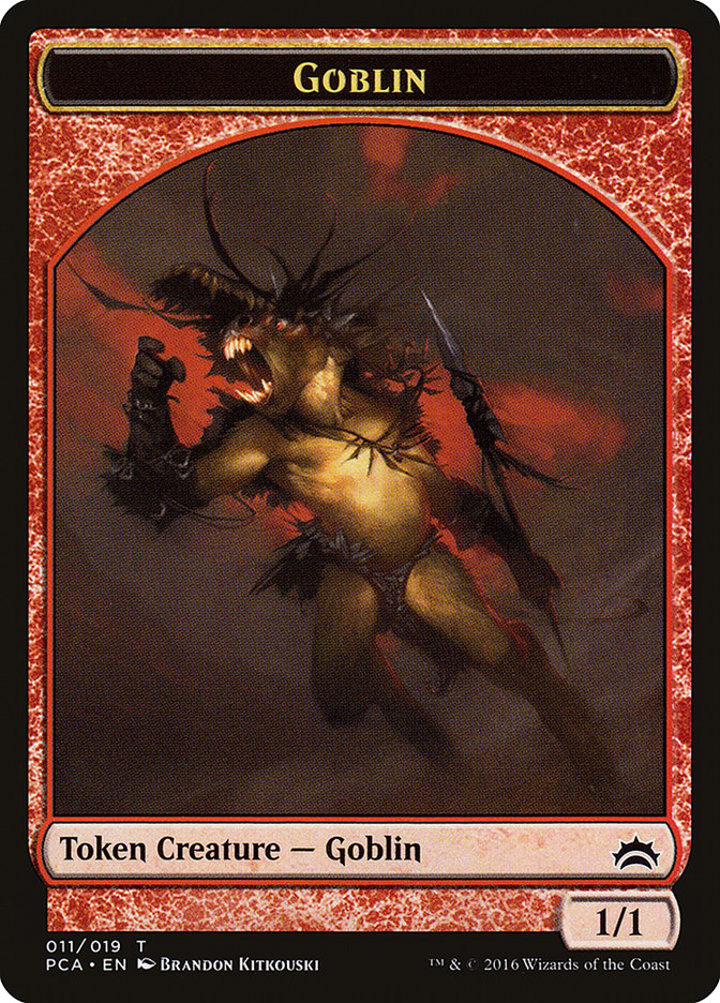 Boar Token (G 3/3) / Goblin Token (R 1/1)