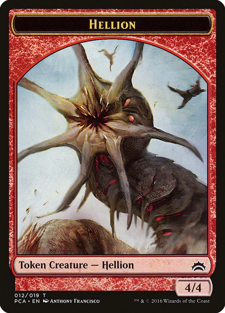 Hellion Token (R 4/4) / Zombie Token (B 2/2)