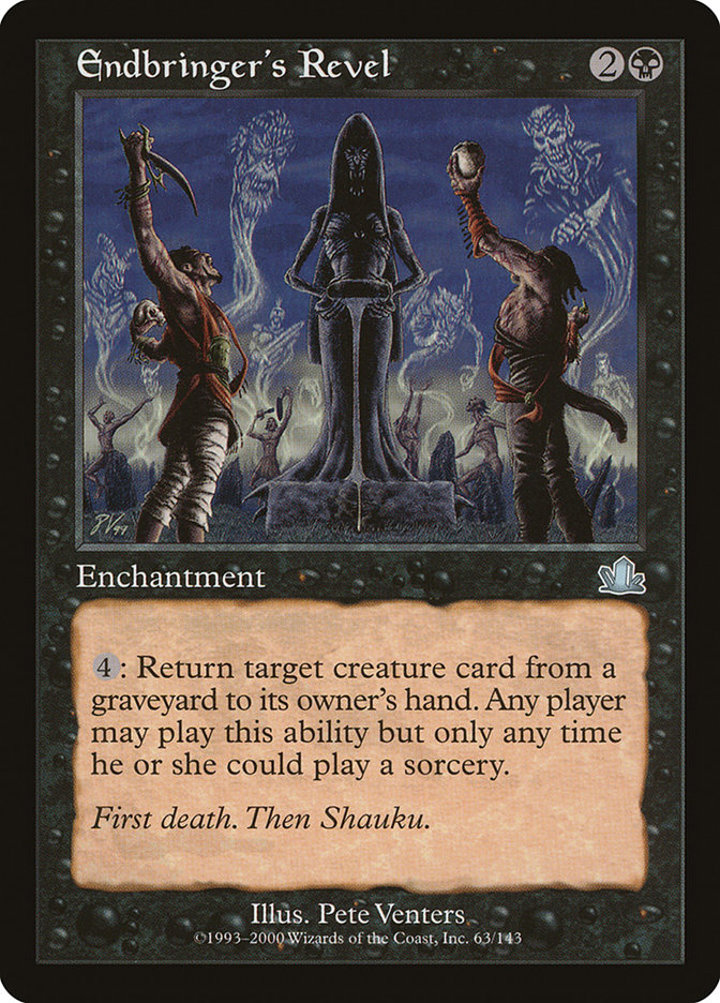 Endbringer's Revel Single: Magic: The Gathering Prophecy Einzelkarte