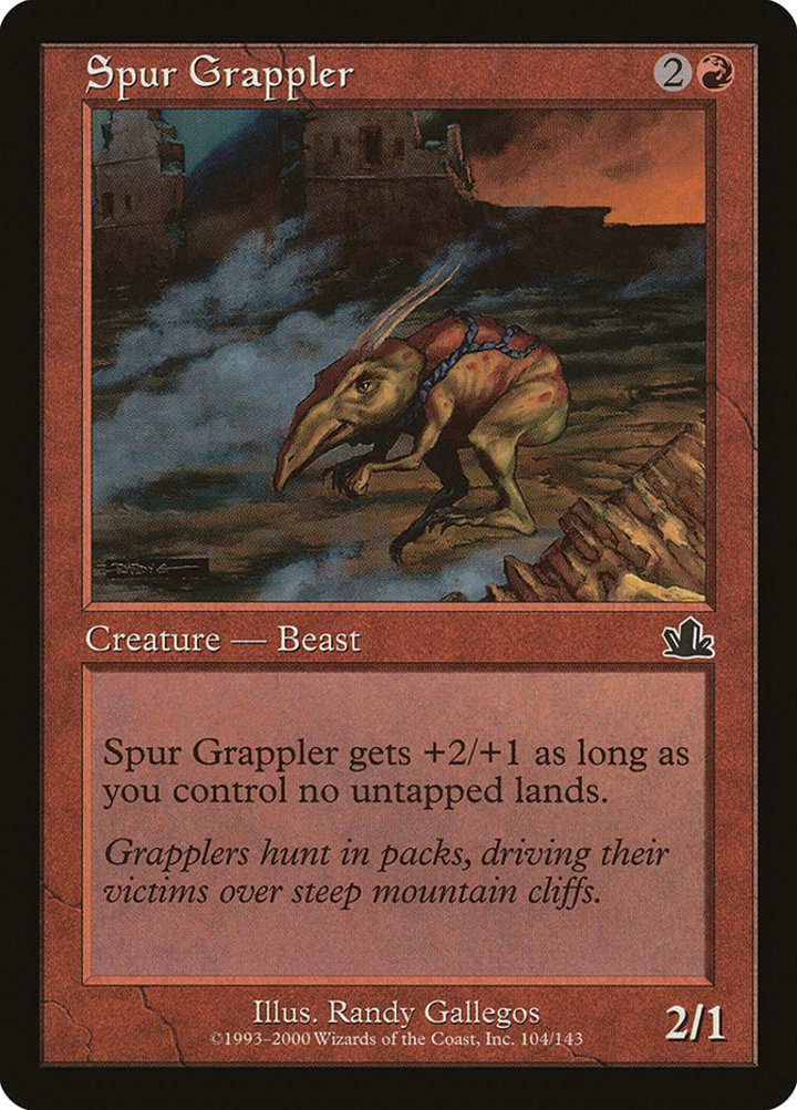 Spur Grappler Single: Magic: The Gathering Prophecy Einzelkarte