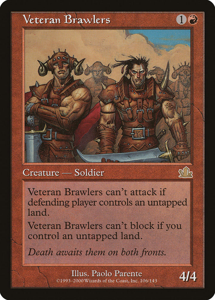 Veteran Brawlers Single: Magic: The Gathering Prophecy Einzelkarte
