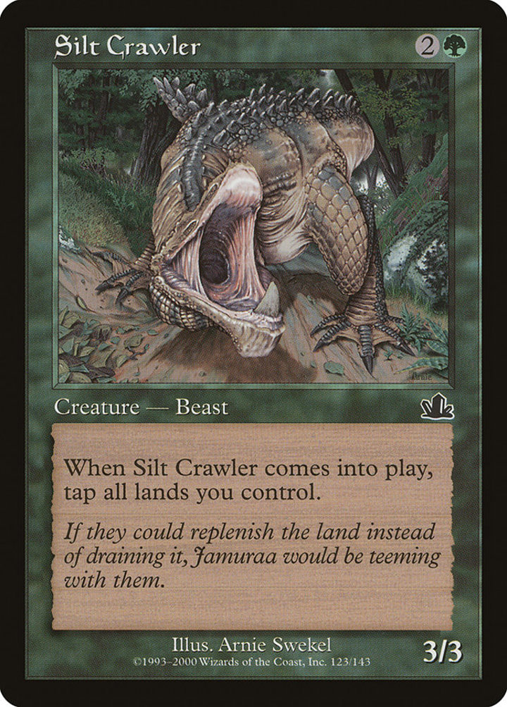 Silt Crawler Single: Magic: The Gathering Prophecy Einzelkarte