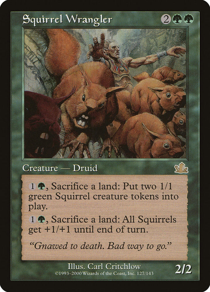 Squirrel Wrangler Single: Magic: The Gathering Prophecy Einzelkarte