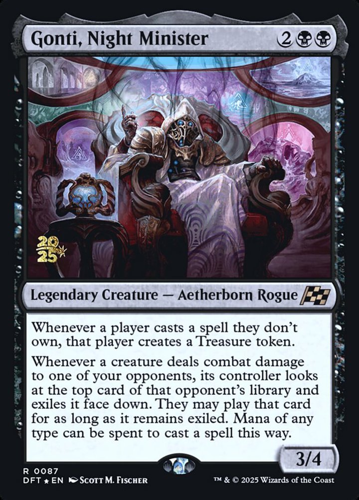 Gonti, Night Minister (V.1)
