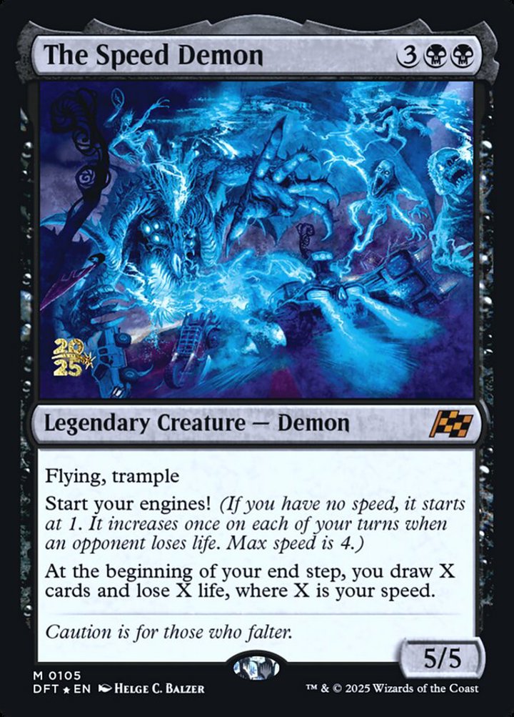 The Speed Demon (V.1)