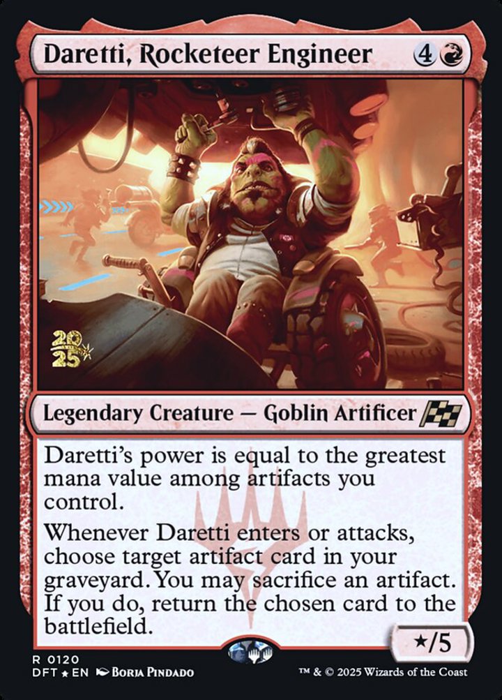 Daretti, Rocketeer Engineer (V.1)