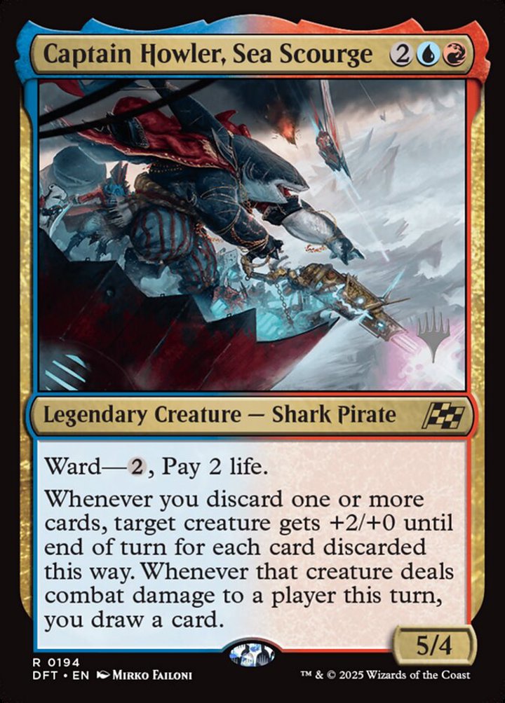 Captain Howler, Sea Scourge (V.2)