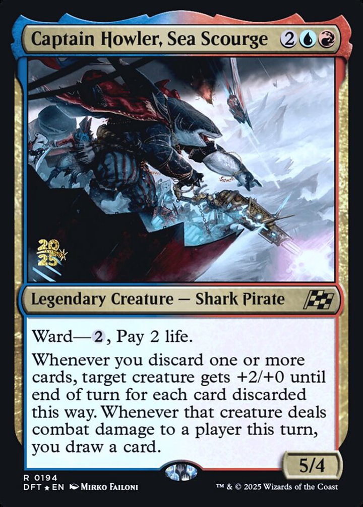Captain Howler, Sea Scourge (V.1)