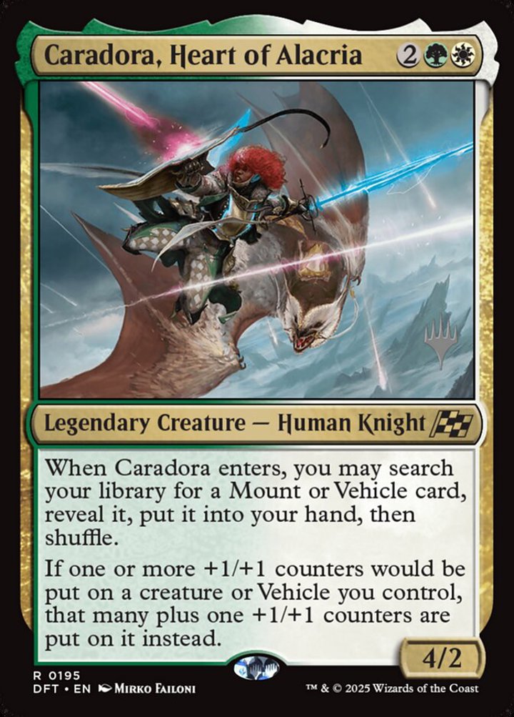 Caradora, Heart of Alacria (V.2)