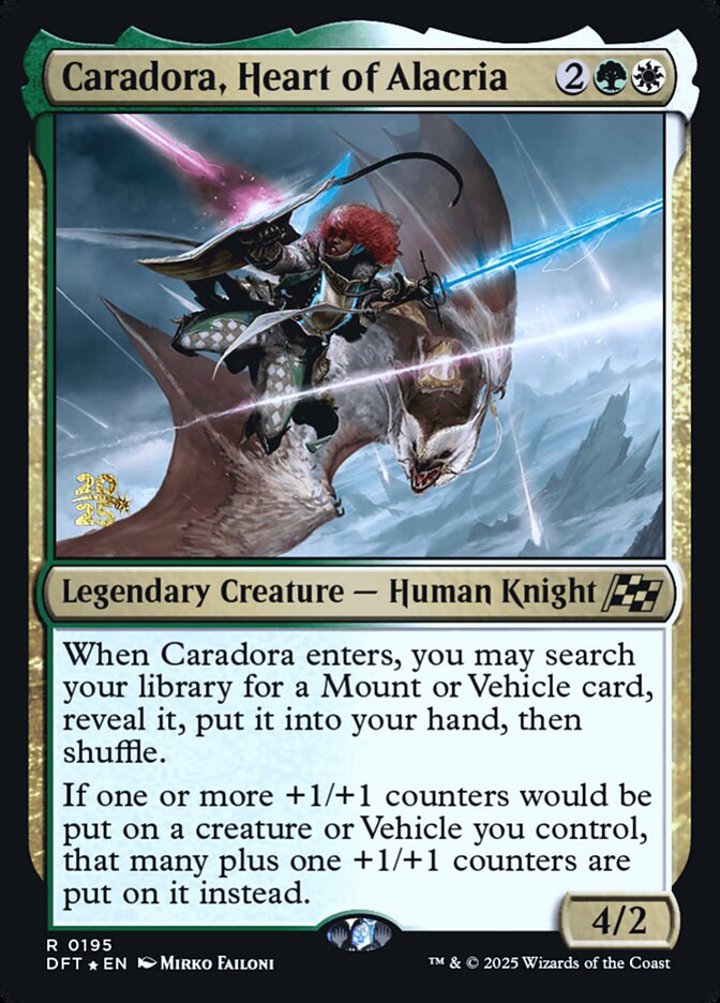 Caradora, Heart of Alacria (V.1)