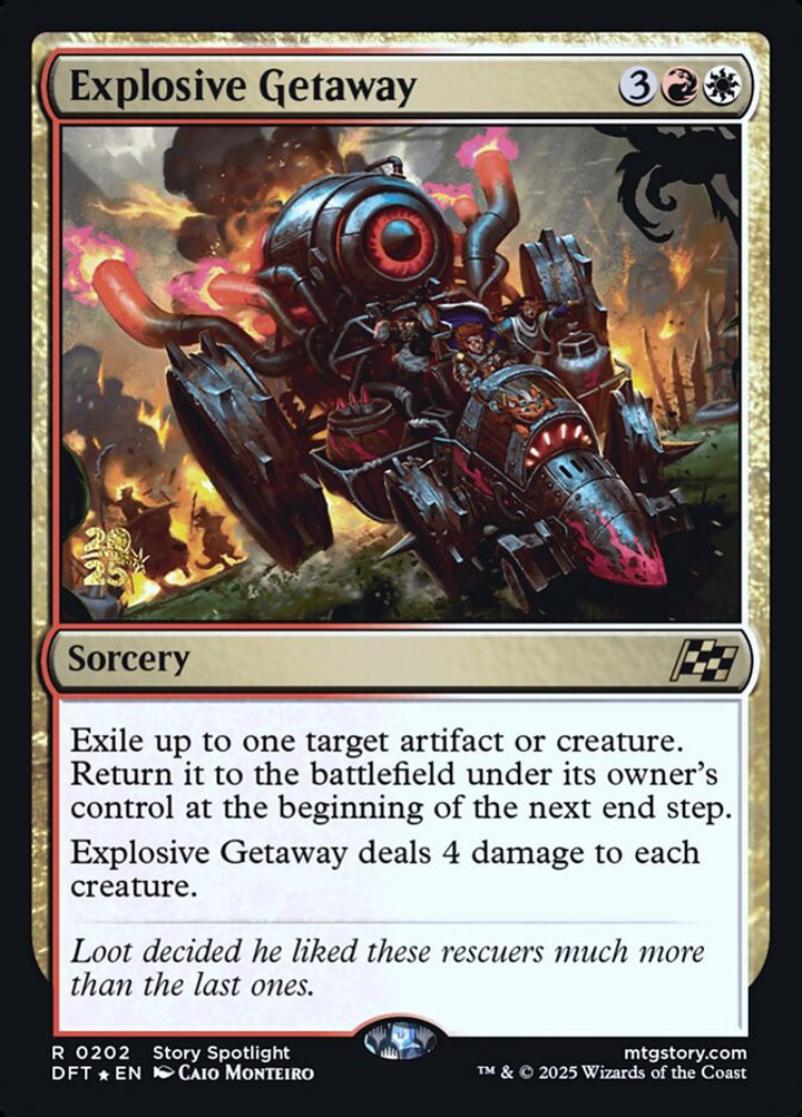 Explosive Getaway (V.1)