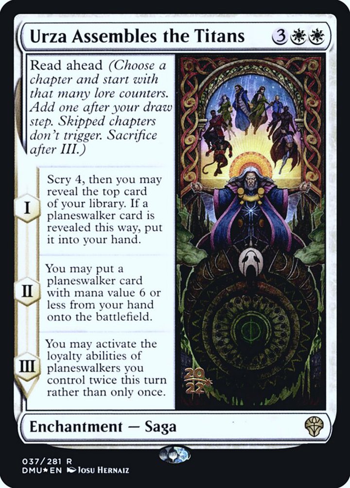 Urza Assembles the Titans (V.1)