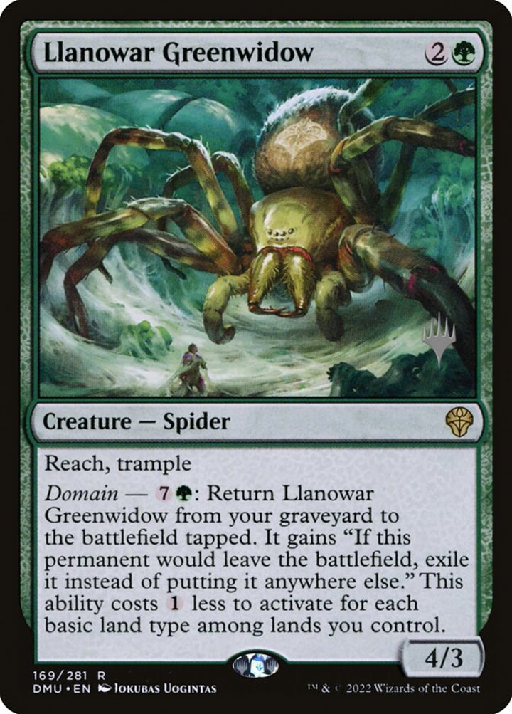 Llanowar Greenwidow (V.2)
