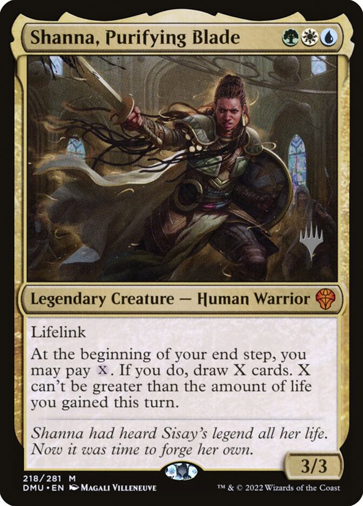 Shanna, Purifying Blade (V.2)