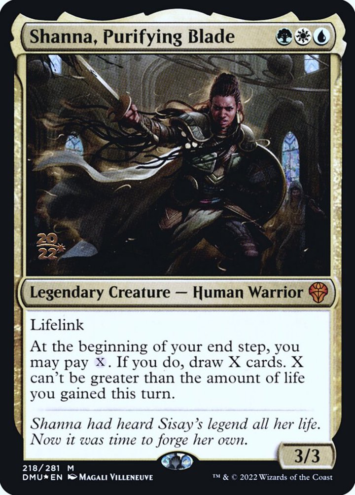 Shanna, Purifying Blade (V.1)