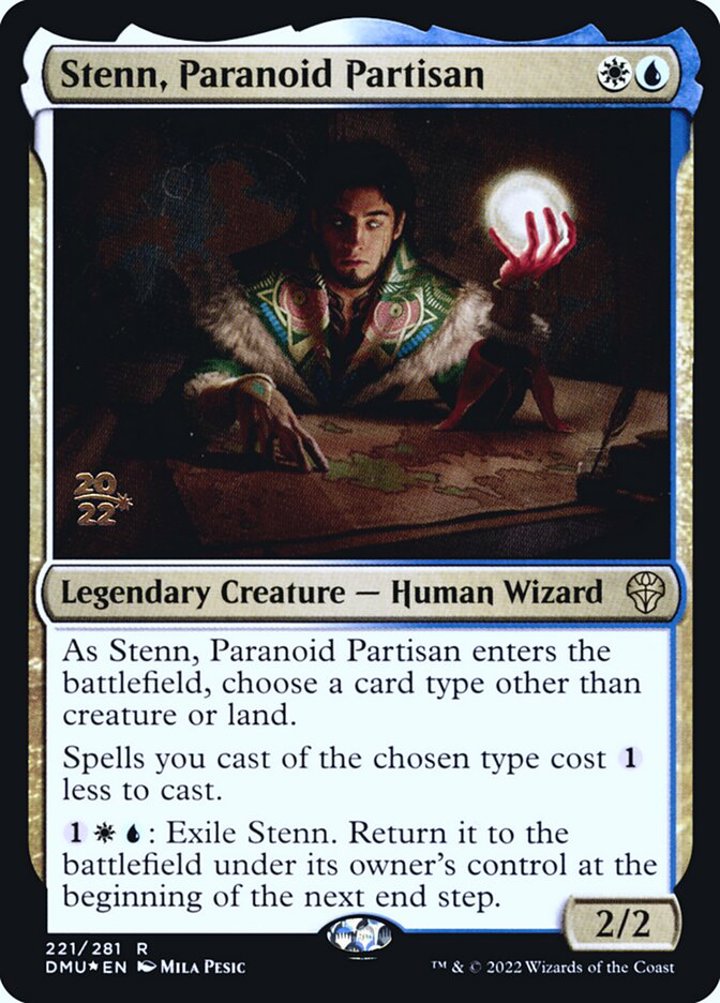 Stenn, Paranoid Partisan (V.1)