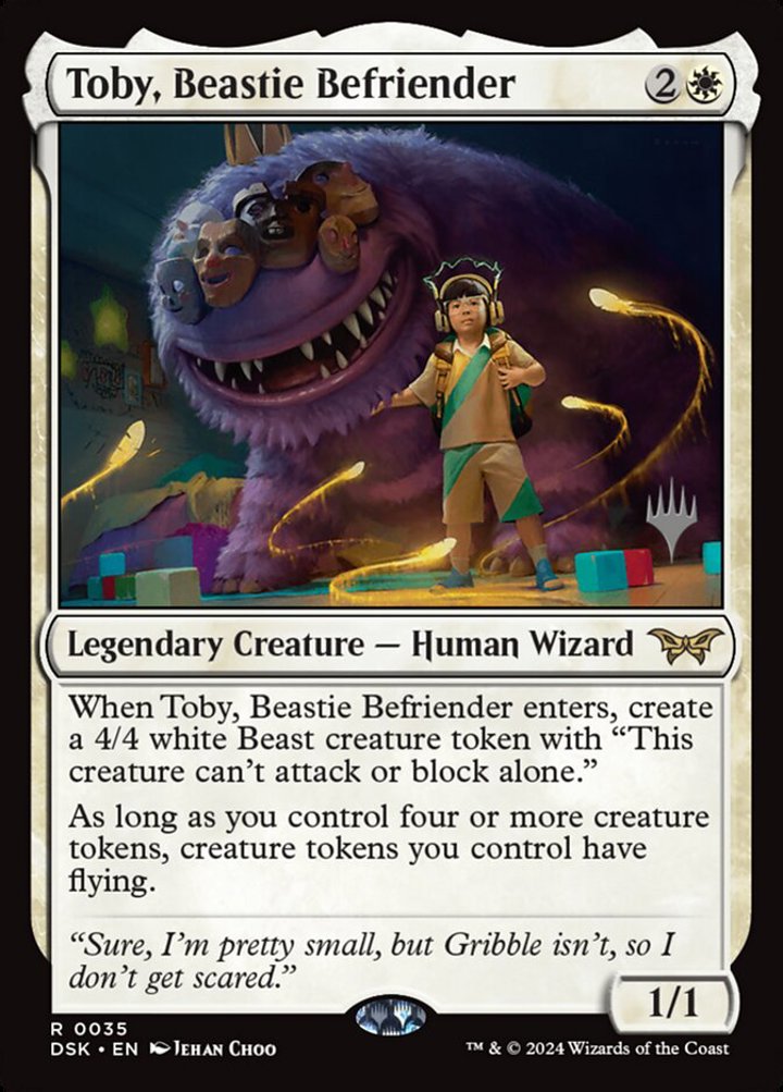 Toby, Beastie Befriender (V.2)