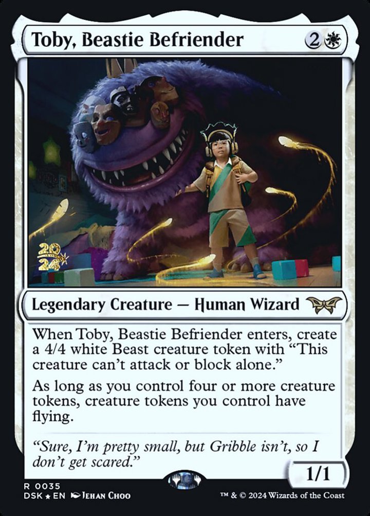 Toby, Beastie Befriender (V.1)
