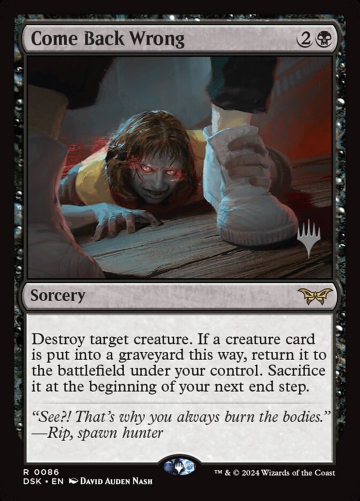 Come Back Wrong (V.2)