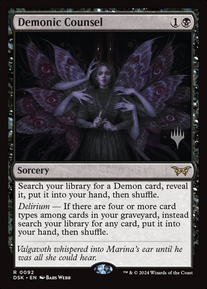 Demonic Counsel (V.2)