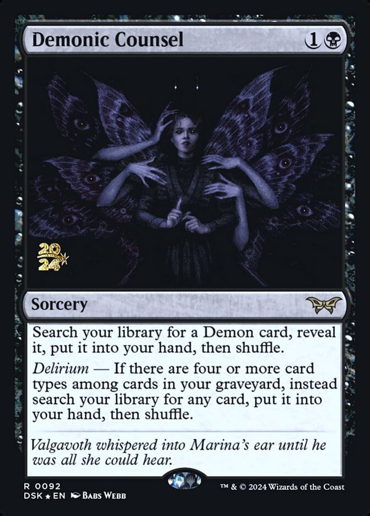 Demonic Counsel (V.1)