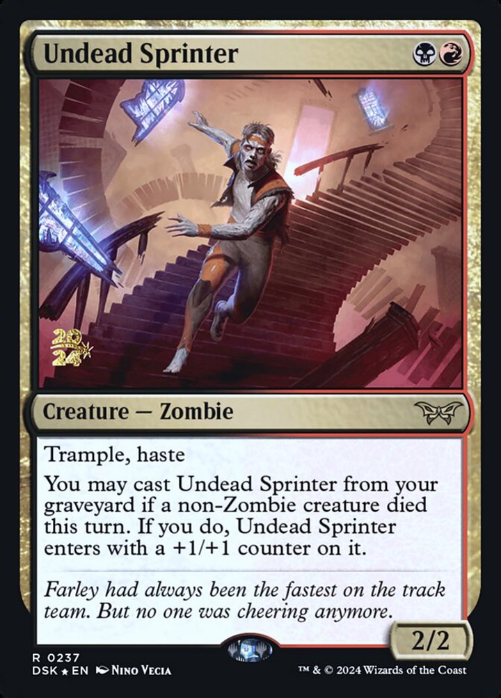 Undead Sprinter (V.1)