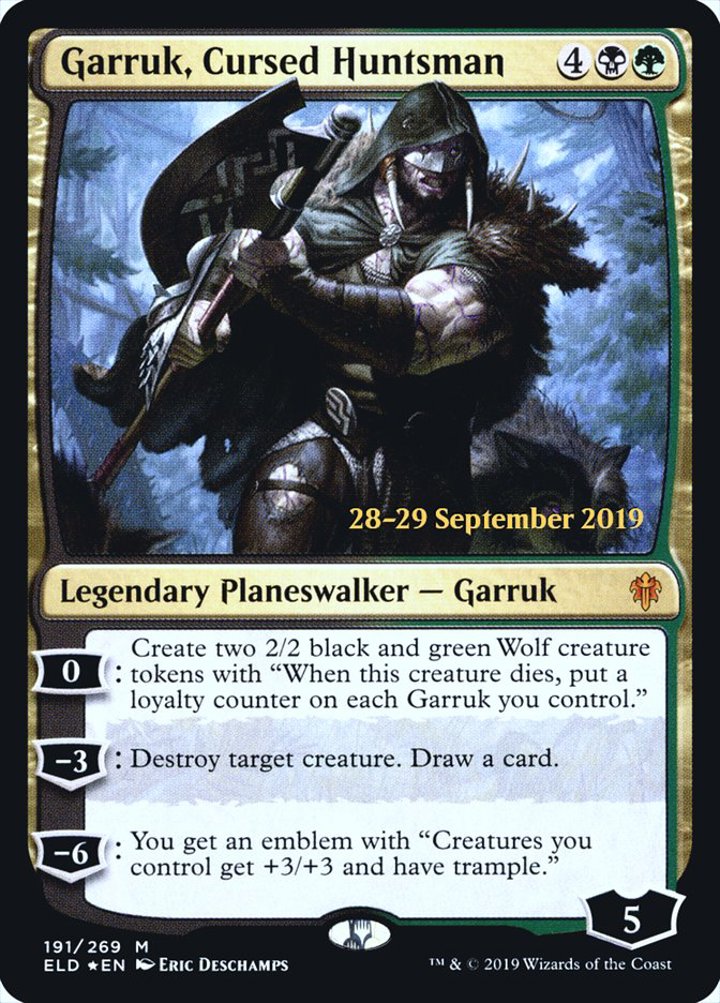 Garruk, Cursed Huntsman (V.1)
