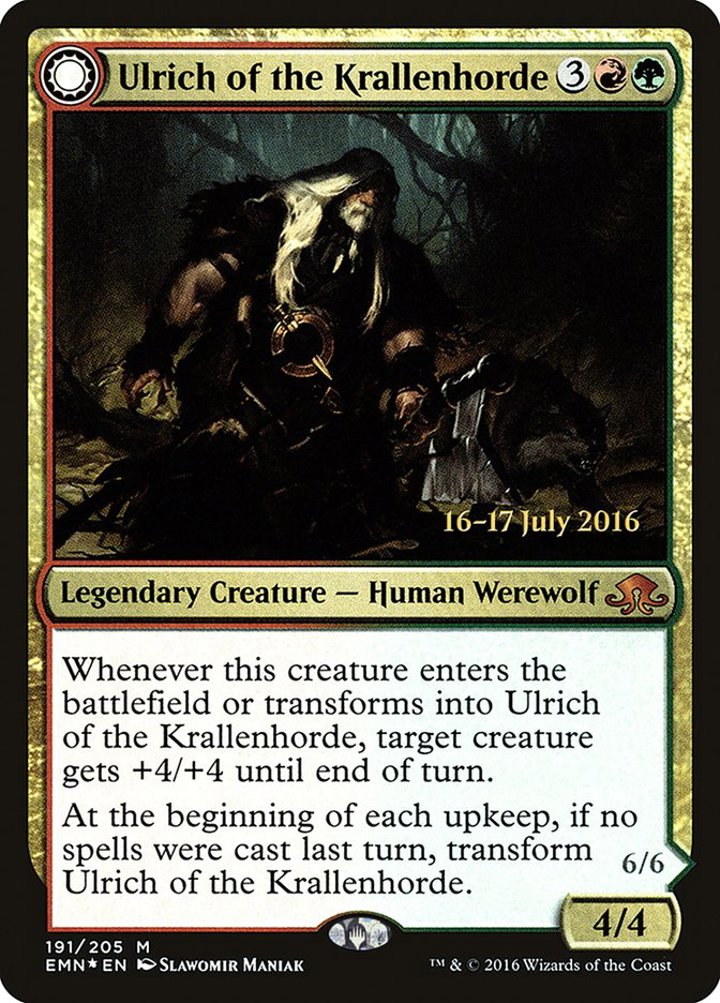 Ulrich of the Krallenhorde / Ulrich, Uncontested Alpha