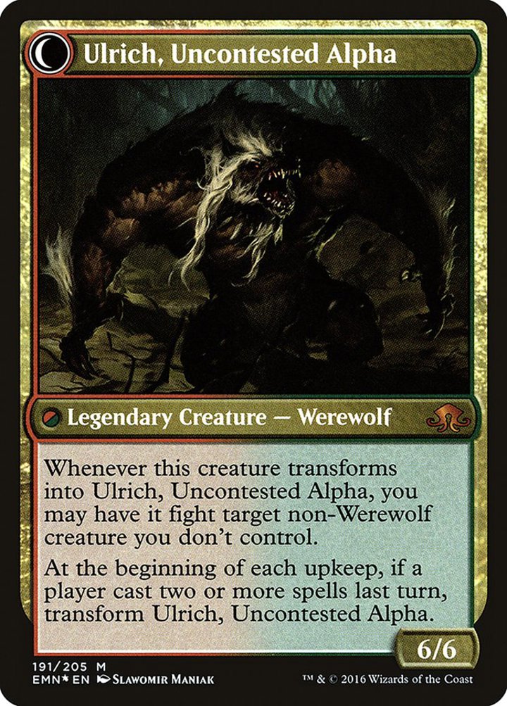 Ulrich of the Krallenhorde / Ulrich, Uncontested Alpha