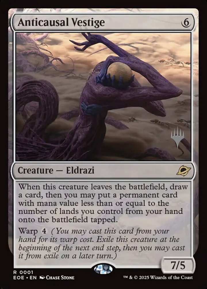 Anticausal Vestige (V.2)