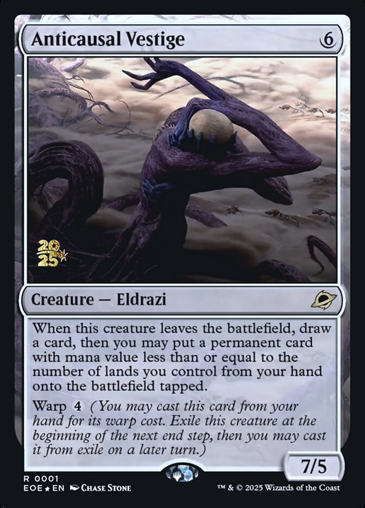 Anticausal Vestige (V.1)